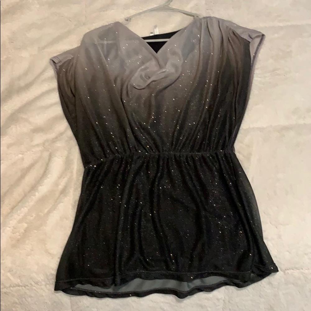 Glitter dress shirt